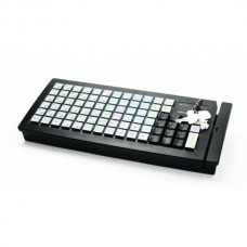 POS клавиатура Posiflex KB-6600B черная c ридером магнитных карт на 1-3 дорожки