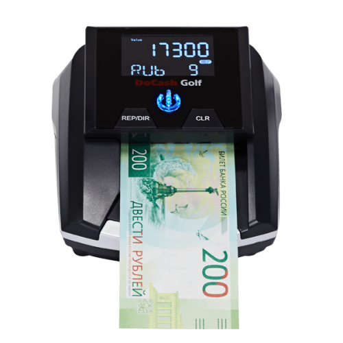Автоматический детектор банкнот DoCash Golf RUB (без АКБ) купить в Новокузнецке